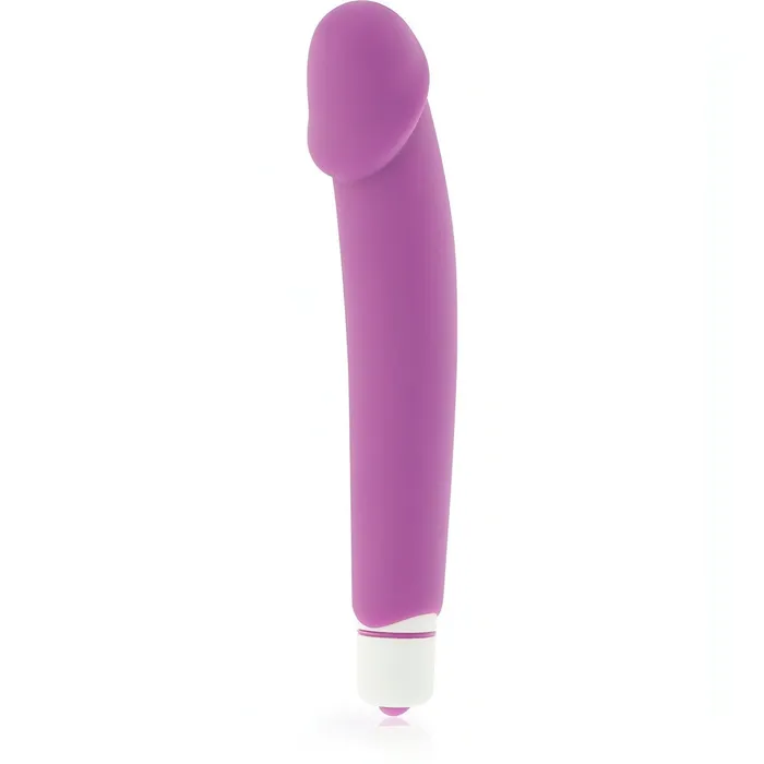 Vibratore Design a forma fallica Silicone 7 modalit di vibrazione diverse Viola Dolce Vita Female Sex Toys