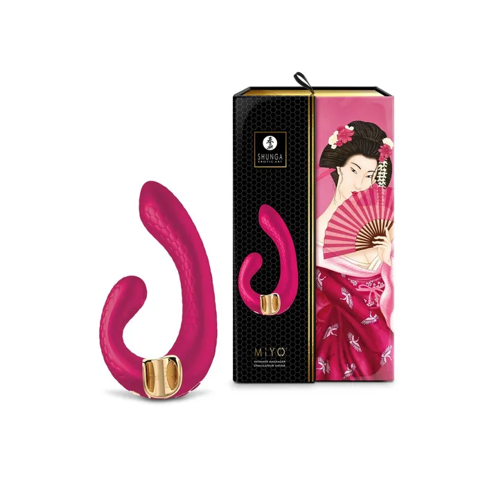 Vibratore Doppia Stimolazione Shunga Miyo Fucsia | Shunga Vibrators