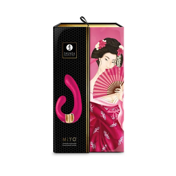 Vibratore Doppia Stimolazione Shunga Miyo Fucsia | Shunga Vibrators