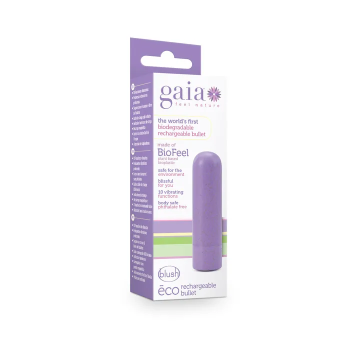 Vibratore Mini Blush Gaia Viola | Blush Vibrators