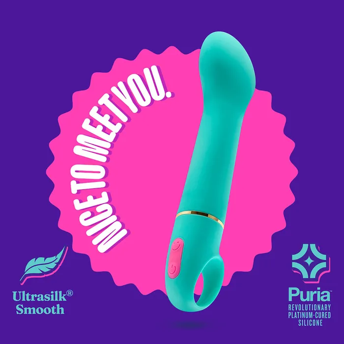 Vibratore per il Punto-G Blush Aria Verde | Blush Vibrators