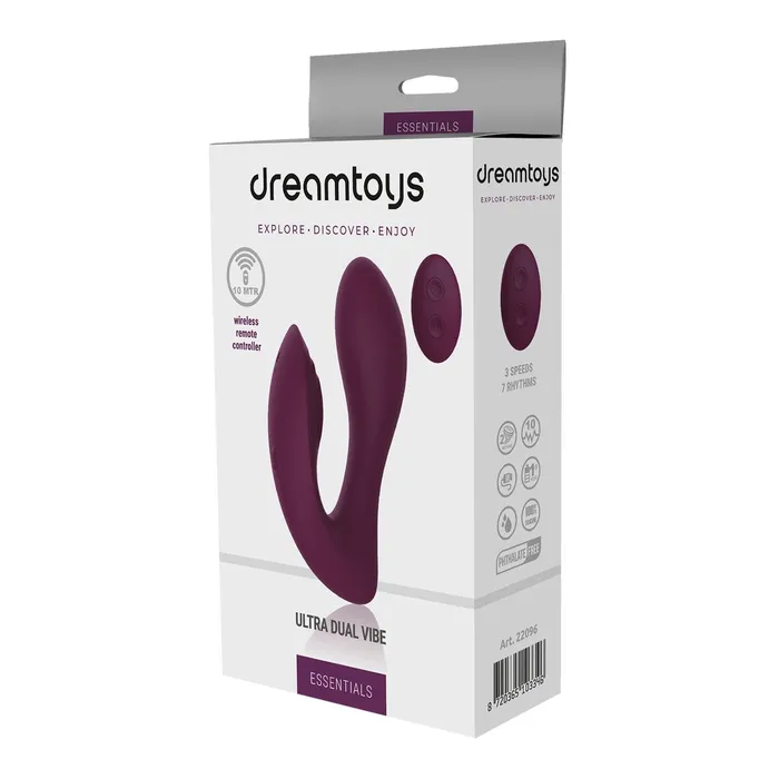 Vibratore per il Punto-G Dream Toys Essentials Viola | Dream Toys Vibrators