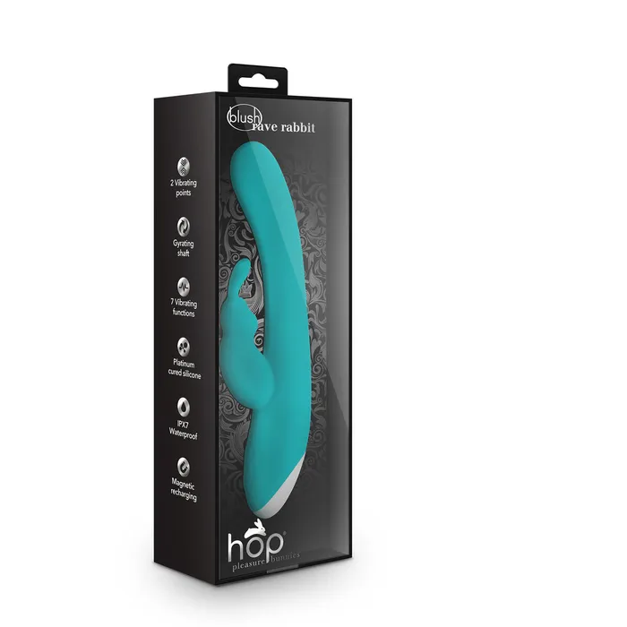 Vibrators | Blush Vibratore per il Punto-G Blush Hop Azzurro