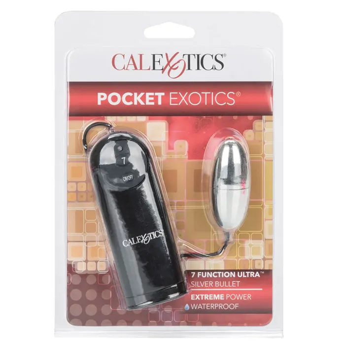 Vibrators California Exotic CalExotics Pocket Exotics Silver Bullet Vibe