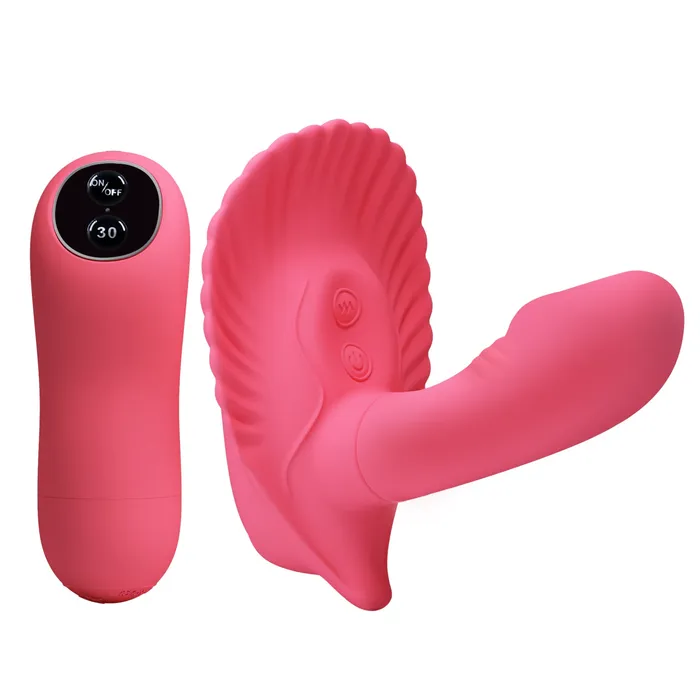 Vibrators Doppio Stimolatore Vaginale Clitorideo Wireless Pretty Love