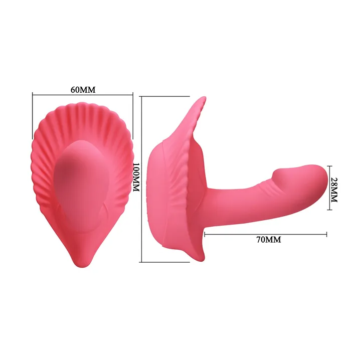 Vibrators | Doppio Stimolatore Vaginale Clitorideo Wireless - Pretty Love