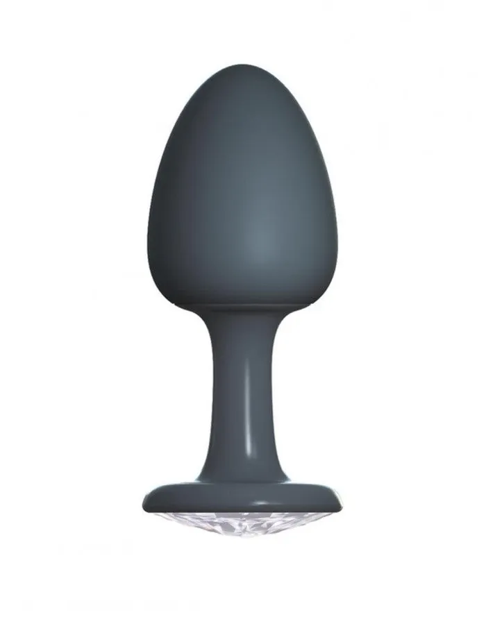 Vibrators | Dorcel Dorcel - Geisha Buttplug Diamond Met Bewegend Metalen Gewichtje