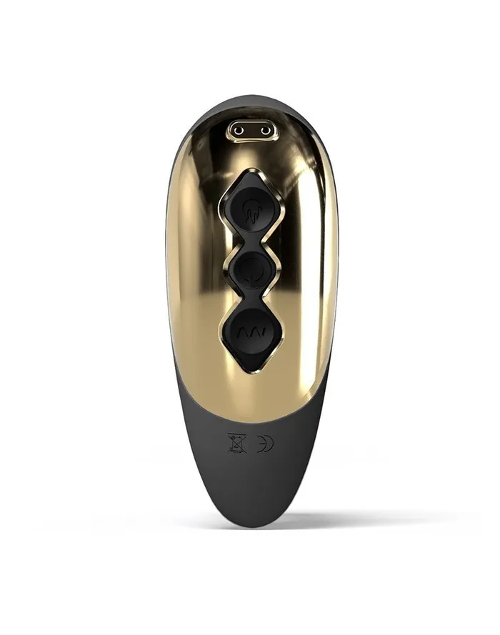 Vibrators | Dorcel Dorcel - P-Finger - Verwarmende Prostaat Vibrator - Met Afstandsbediening - Zwart