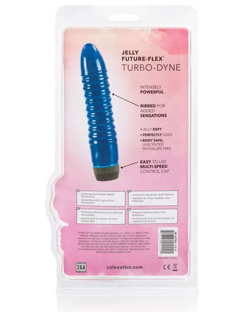 Vibrators | Future Flex Turbo Dyne Jelly - Blue - Personality Vibes