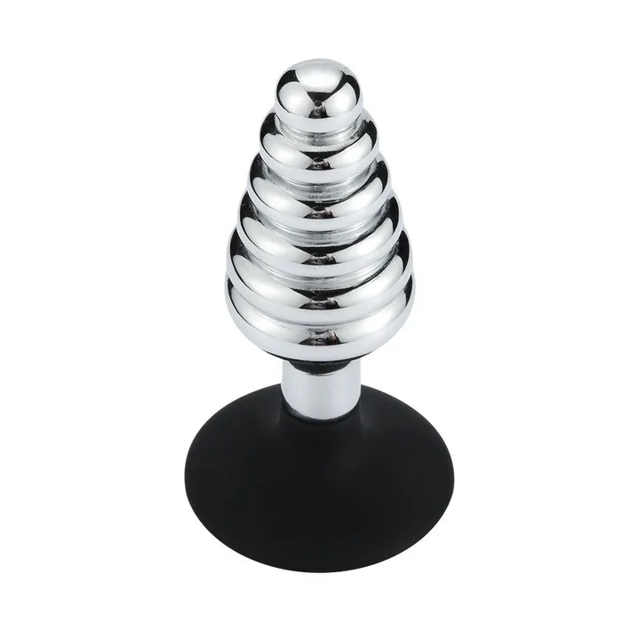 Vibrators | Kiotos Schroef Buttplug Aluminium Met Zuignap