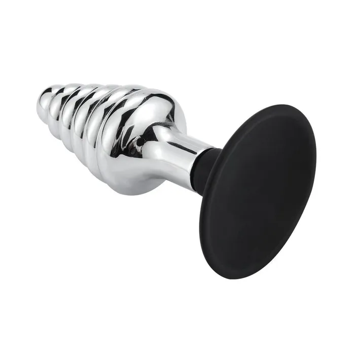 Vibrators | Kiotos Schroef Buttplug Aluminium Met Zuignap