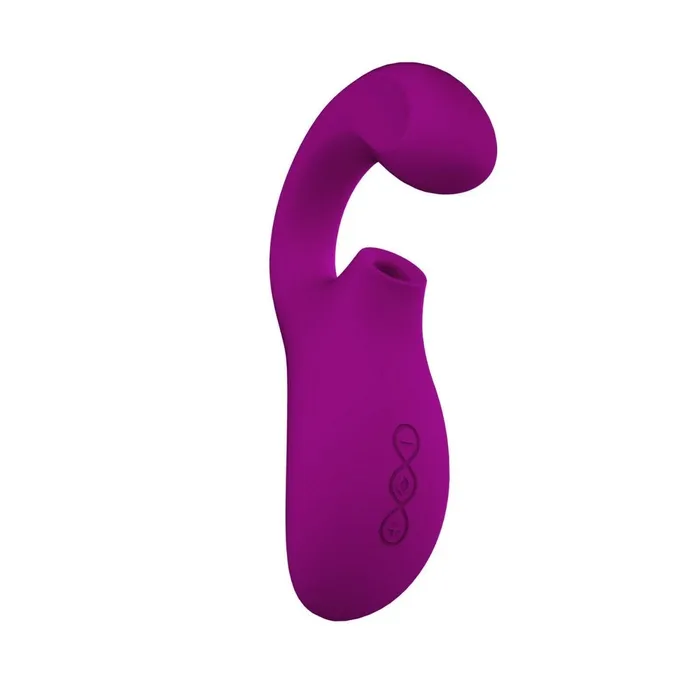 Vibrators | Lelo LELO Enigma Dual Action Sonic Massager - Cerise