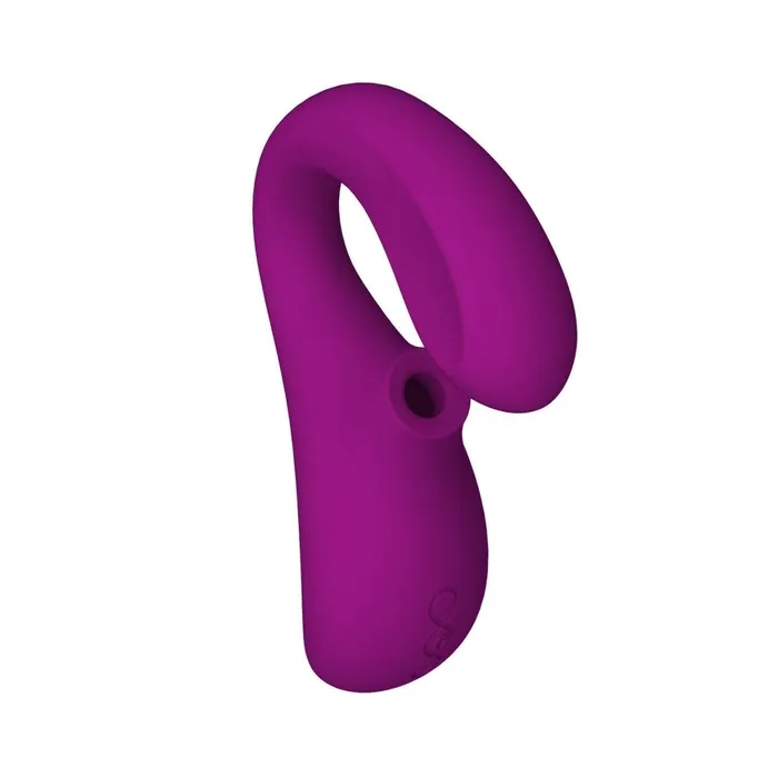 Vibrators | Lelo LELO Enigma Dual Action Sonic Massager - Cerise