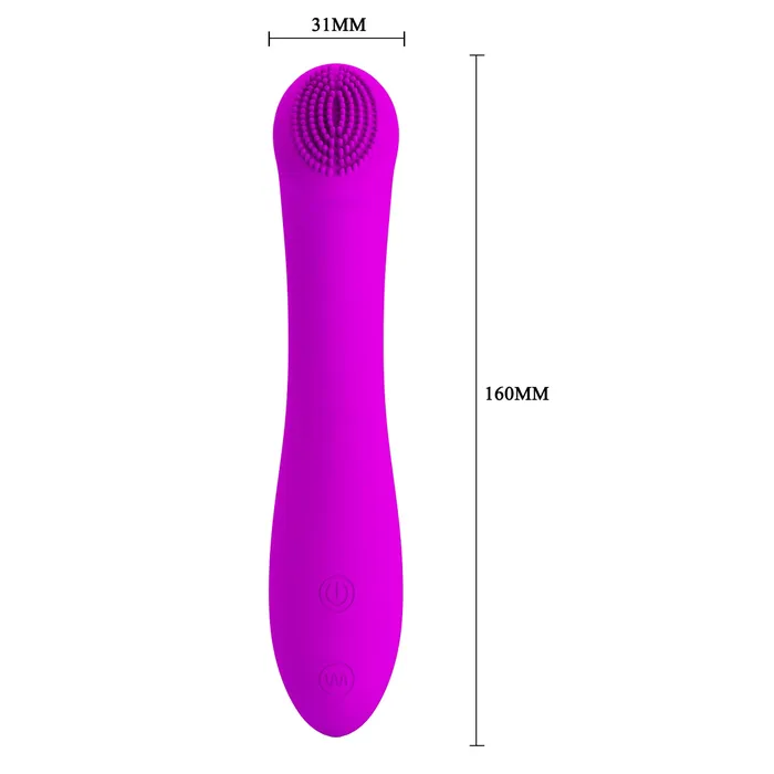 Vibrators | Len Vibratore Punto G con Rilievi Stimolanti e 30 diverse modalità di vibrazione - Pretty Love