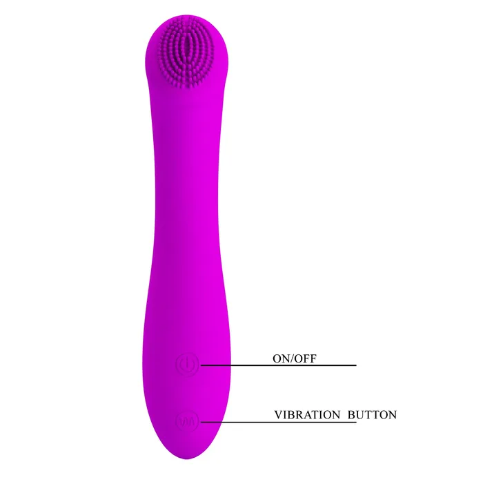 Vibrators | Len Vibratore Punto G con Rilievi Stimolanti e 30 diverse modalità di vibrazione - Pretty Love