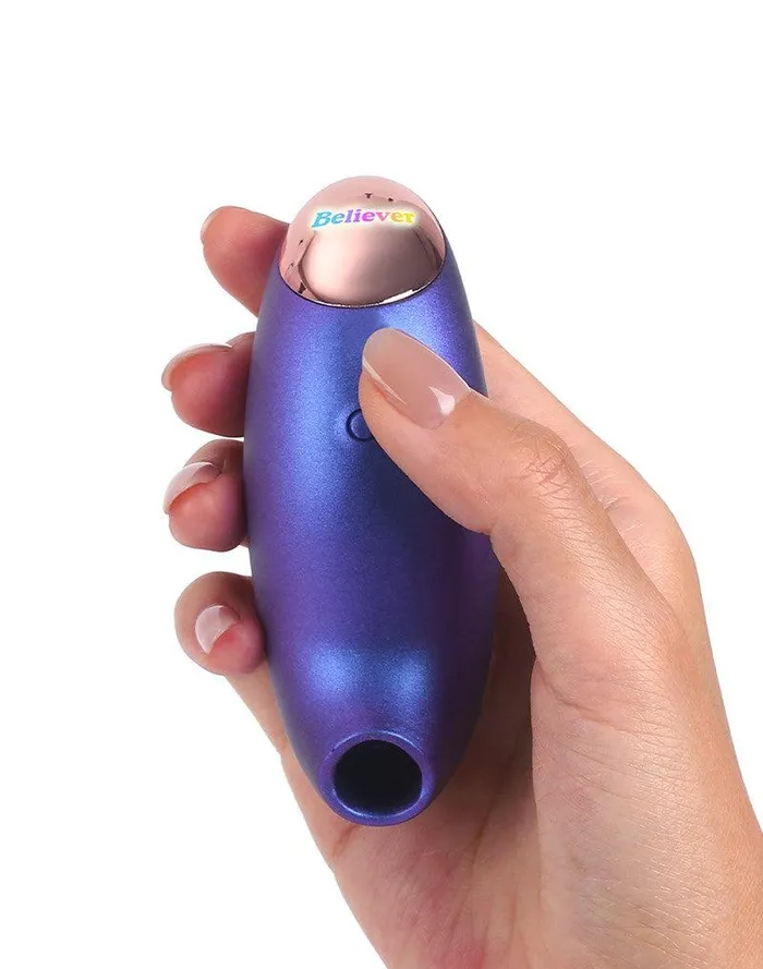 Vibrators | Love to Love Love to Love - Believer - Luchtdruk Vibrator - Clitoris Vibrator - Paars