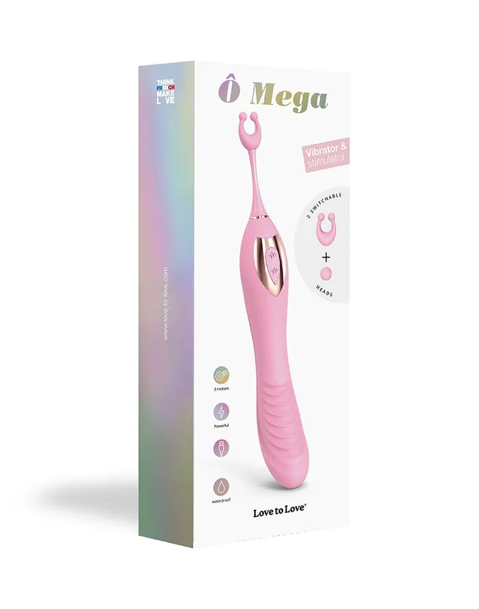 Vibrators | Love to Love Love to Love - Ô Mega - Pinpoint Vibrator èn G-spot Vibrator - Roze