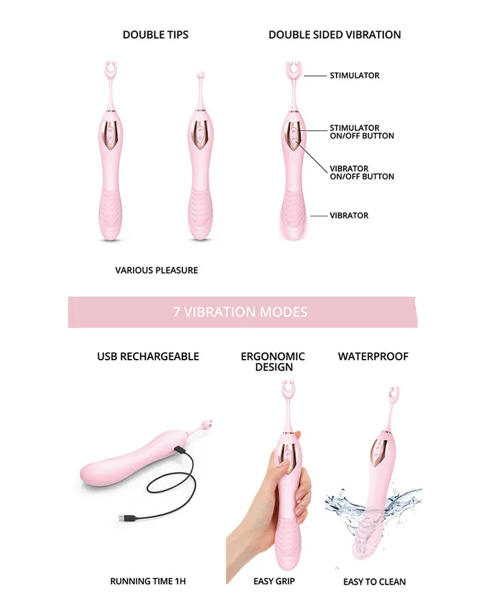 Vibrators | Love to Love Love to Love - Ô Mega - Pinpoint Vibrator èn G-spot Vibrator - Roze