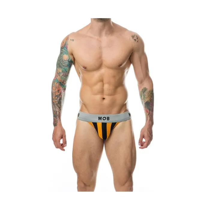 Vibrators | Mob Eroticwear Tanga Mob Eroticwear Nero Arancio XXL