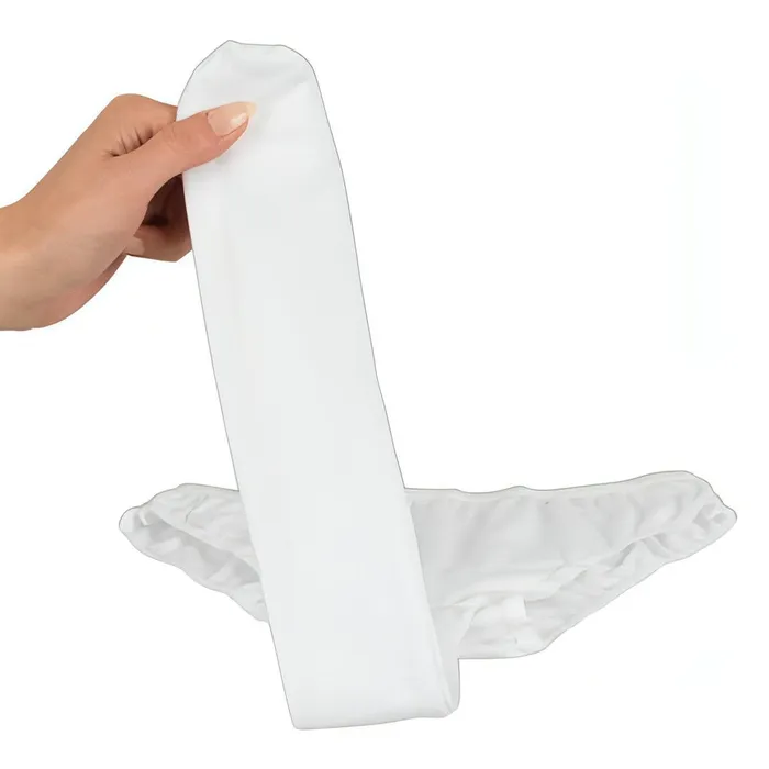 Vibrators | NMC Slip uomo con proboscide - Bianco