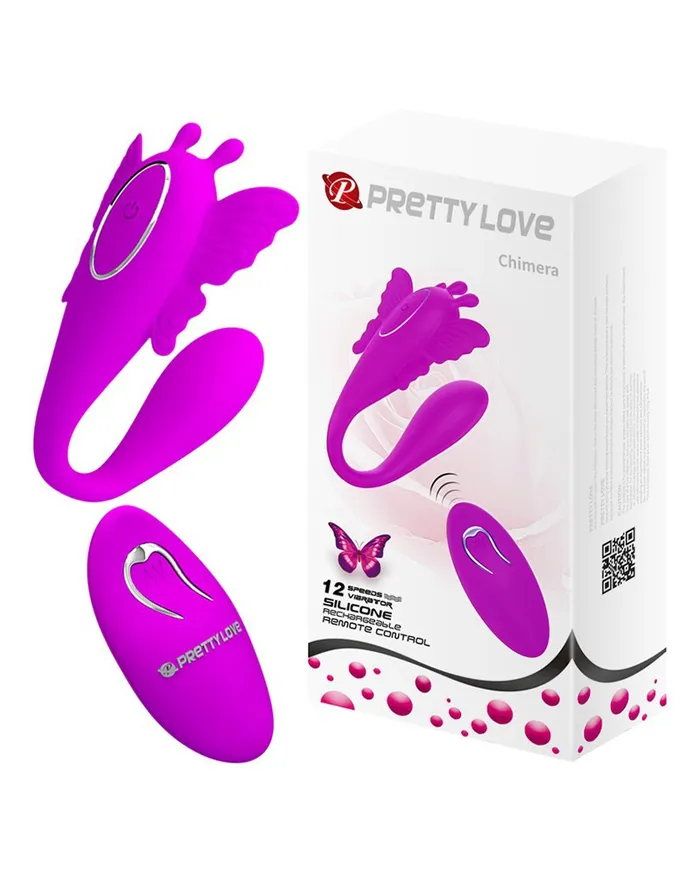 Vibrators | Pretty Love Pretty Love - Chimera - Partner Vibrator - Met Afstandsbediening - Dieproze