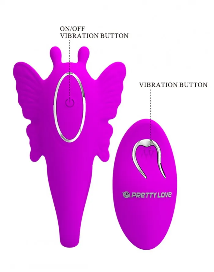 Vibrators | Pretty Love Pretty Love - Chimera - Partner Vibrator - Met Afstandsbediening - Dieproze