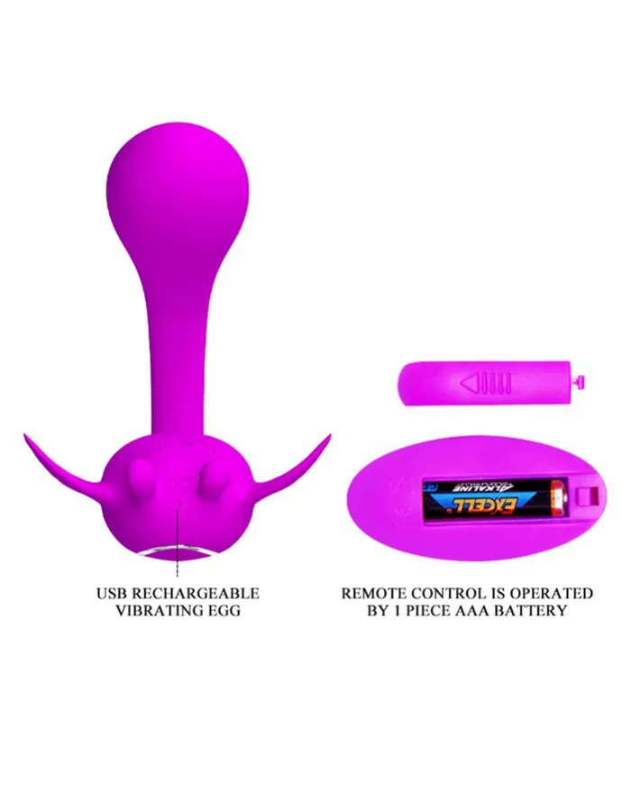 Vibrators | Pretty Love Pretty Love - Chimera - Partner Vibrator - Met Afstandsbediening - Dieproze