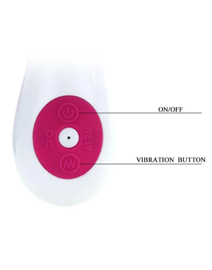 Vibrators | Pretty Love Pretty Love - Daniel - Klassieke Siliconen Basis Vibrator - Roze