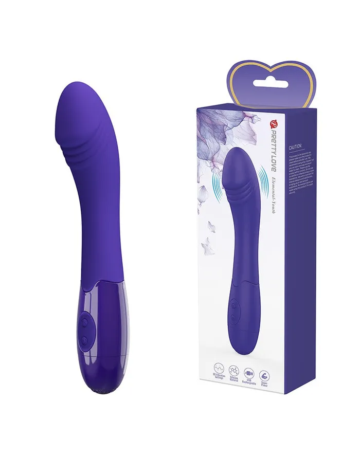 Vibrators | Pretty Love Pretty Love - Elemental Youth - G-spot Vibrator - Paars