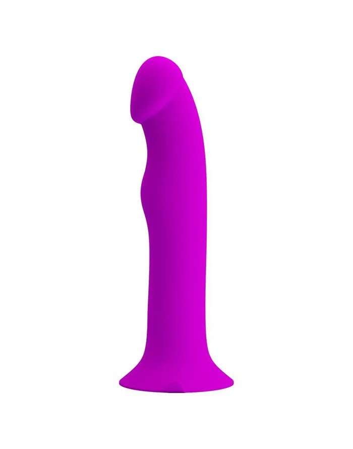 Vibrators Pretty Love Pretty Love Murray Vibrerende Dildo 19 cm Dieproze USB Oplaadbaar Siliconen