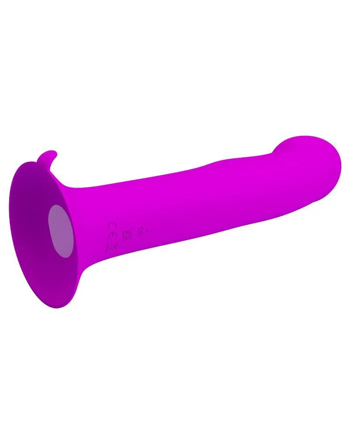 Vibrators | Pretty Love Pretty Love - Murray - Vibrerende Dildo - 19 cm - Dieproze - USB Oplaadbaar - Siliconen