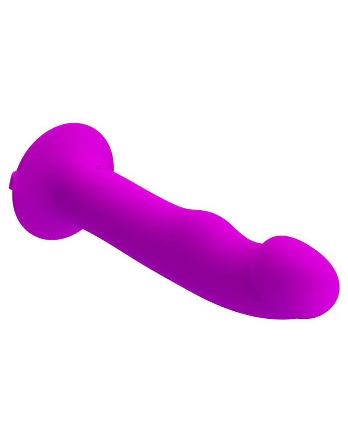 Vibrators | Pretty Love Pretty Love - Murray - Vibrerende Dildo - 19 cm - Dieproze - USB Oplaadbaar - Siliconen