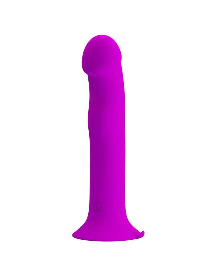 Vibrators | Pretty Love Pretty Love - Murray - Vibrerende Dildo - 19 cm - Dieproze - USB Oplaadbaar - Siliconen