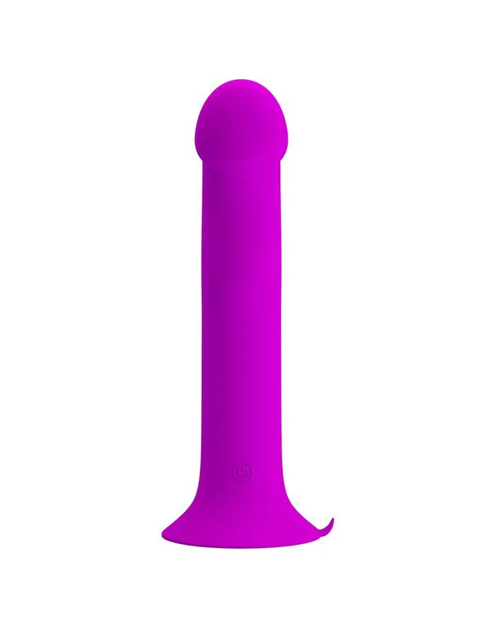 Vibrators | Pretty Love Pretty Love - Murray - Vibrerende Dildo - 19 cm - Dieproze - USB Oplaadbaar - Siliconen