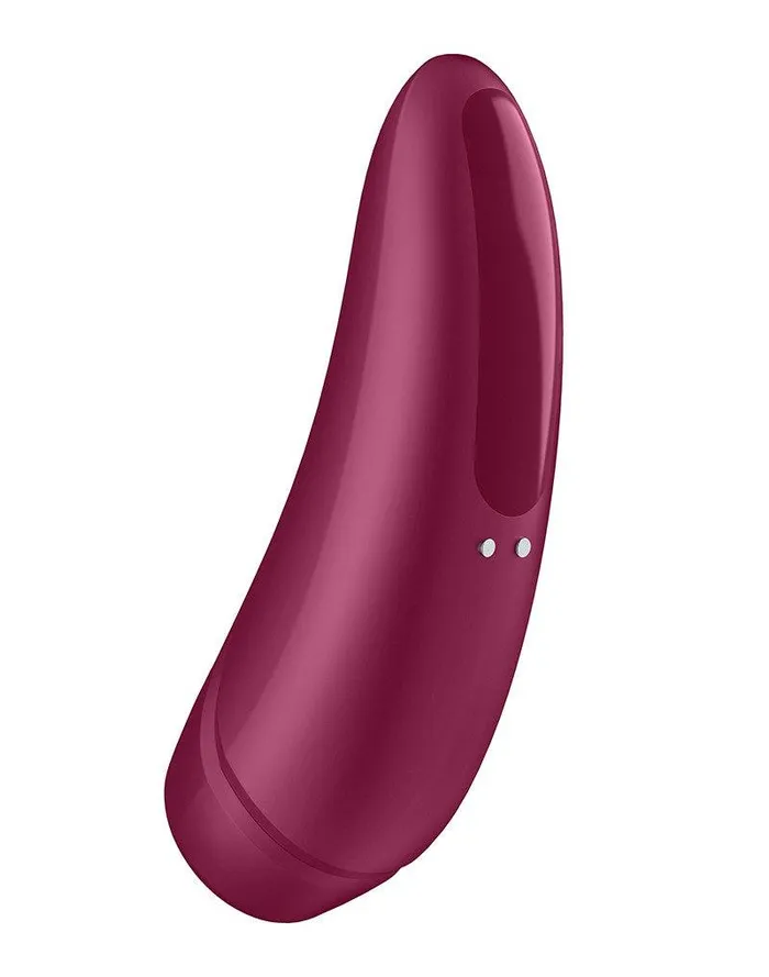 Vibrators | Satisfyer - Curvy 1+ Rose Red App Connect Clitoris Vibrator - Satisfyer