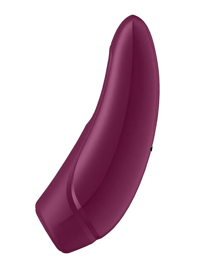 Vibrators | Satisfyer - Curvy 1+ Rose Red App Connect Clitoris Vibrator - Satisfyer