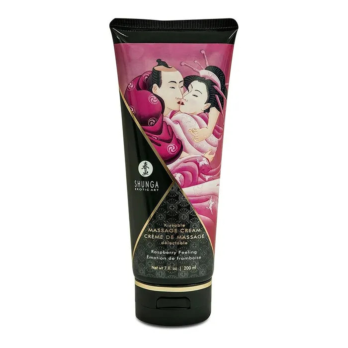 Vibrators | Shunga Crema per Massaggi Shunga 200 ml Lampone