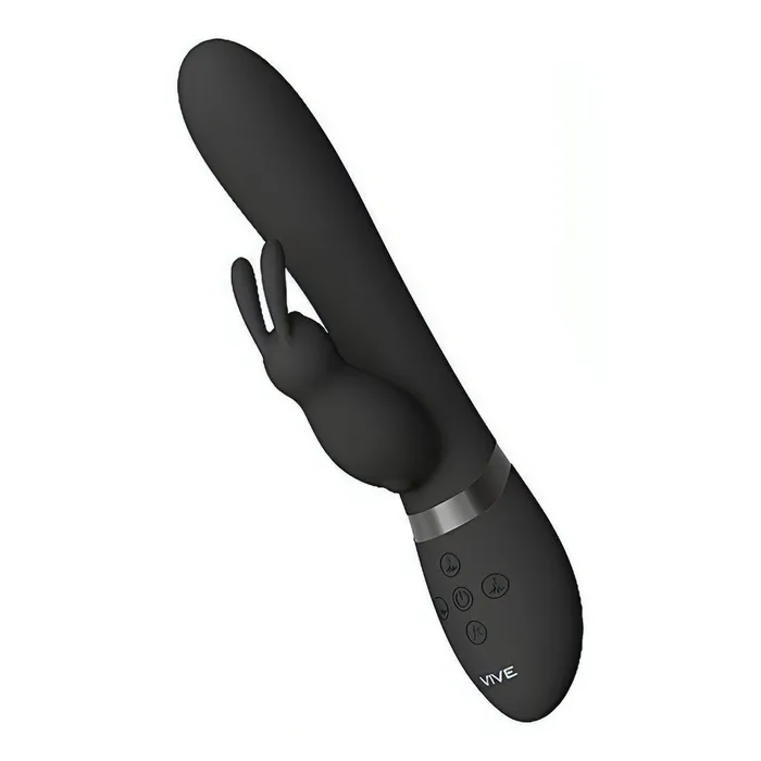 Vibrators | Vive Taka Vibratore Rabbit con 3 motori e funzione di ingrossamento - Nero