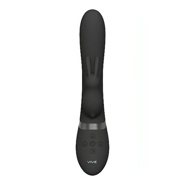 Vibrators | Vive Taka Vibratore Rabbit con 3 motori e funzione di ingrossamento - Nero