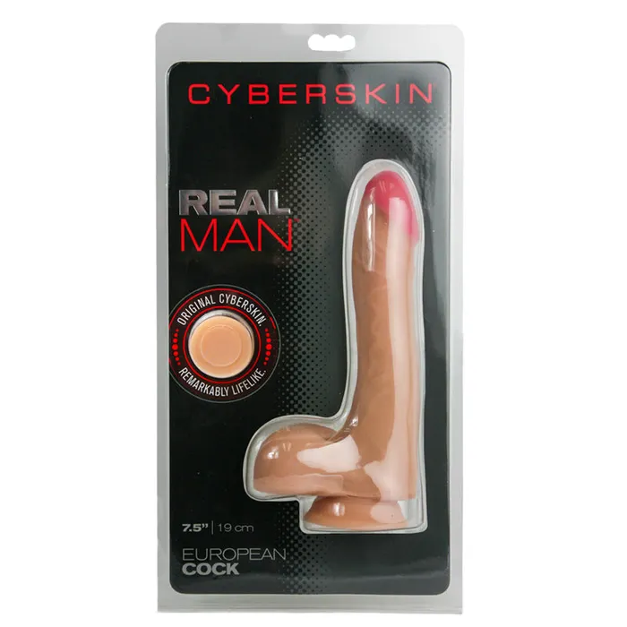 Wildfire Real Man Cyberskin European Cock Topco Dildos