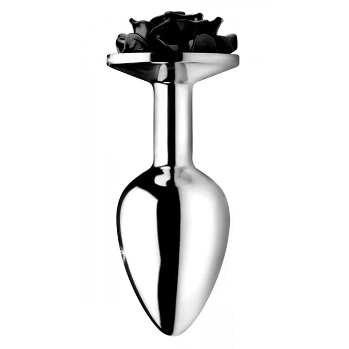 XR Brand Anal | Black Rose - Medium Anal Plug