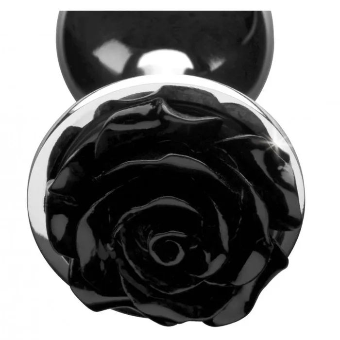 XR Brand Anal | Black Rose - Medium Anal Plug