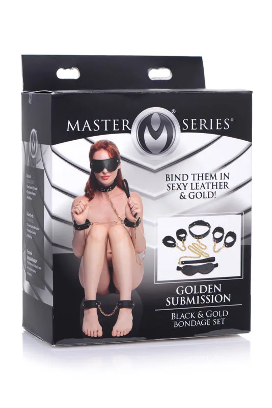 XR Brand Couples Gold Submission Bondage Kit