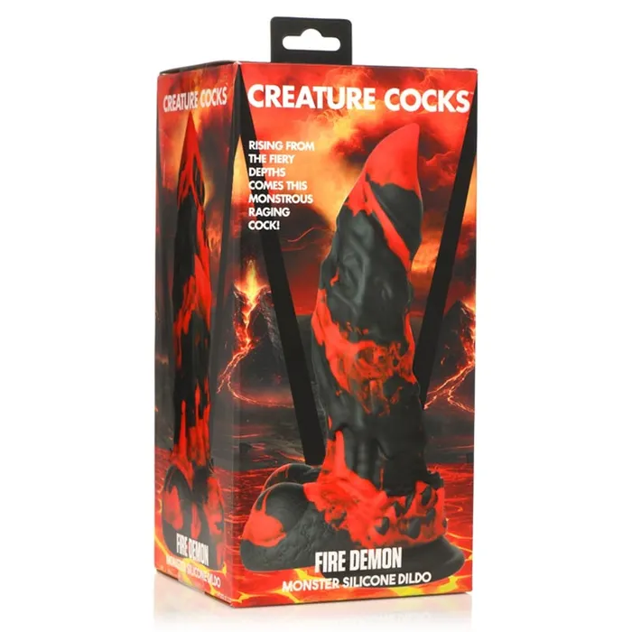 XR Brand Dildos Creature Cocks Fire Demon Monster Dildo