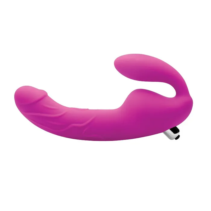 XR Brand Female Sex Toys | Royal Rider Vibrating Silicone Strapless Strap On Dildo