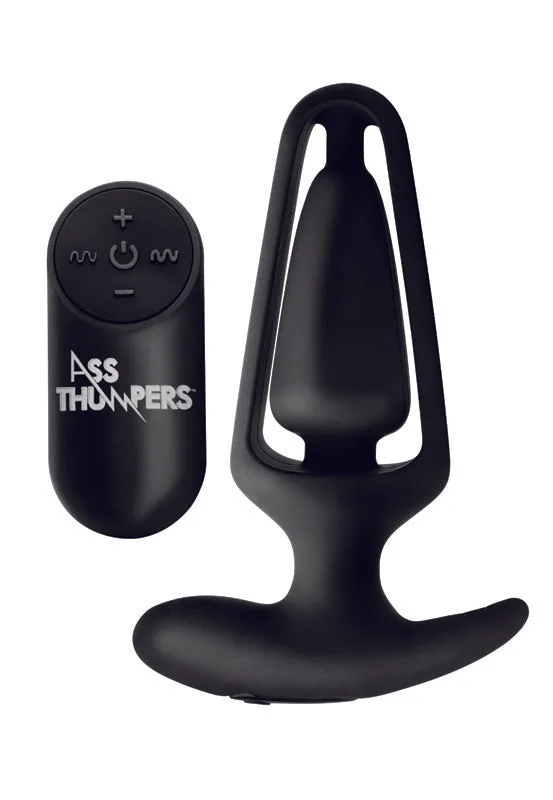 XR Brand Male Sex Toys | Power Plug 7X Hollow Anal Plug with Remote Control