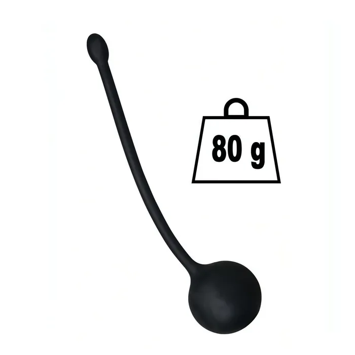 You2Toys Anal | Silicone 80gr Heavy Ball - Black