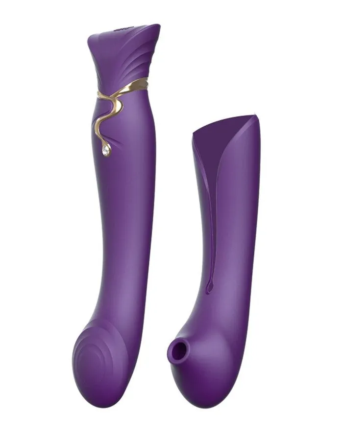 Zalo Zalo - Queen - PulseWave G-spot Vibrator - Amethyst Paars | Vibrators