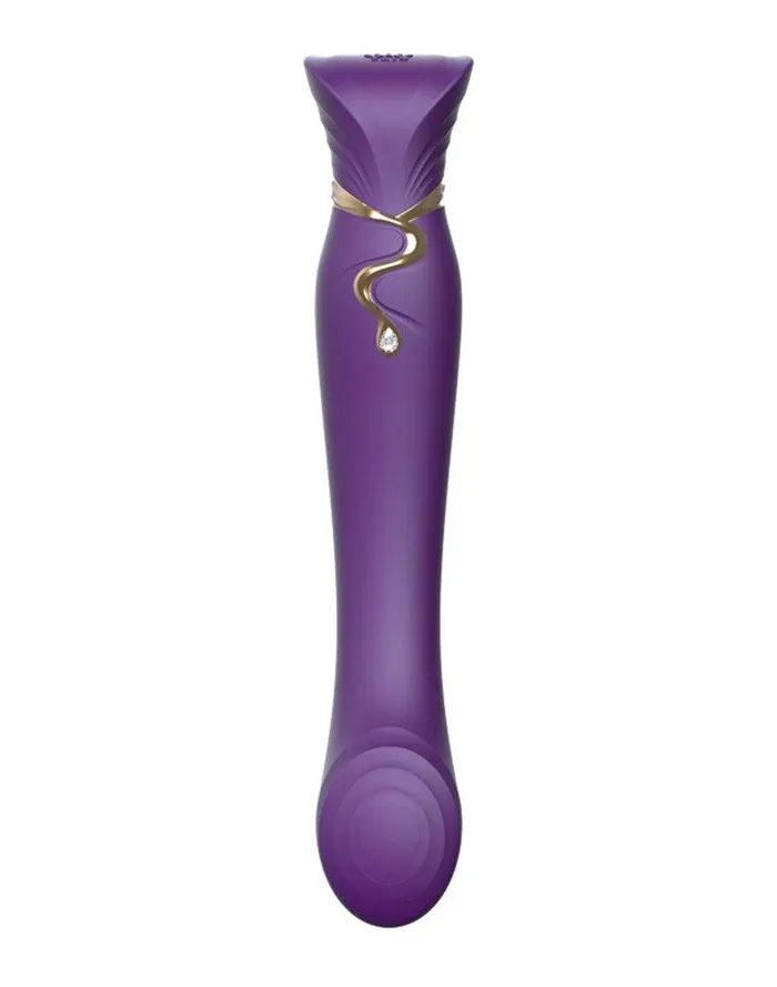 Zalo Zalo - Queen - PulseWave G-spot Vibrator - Amethyst Paars | Vibrators