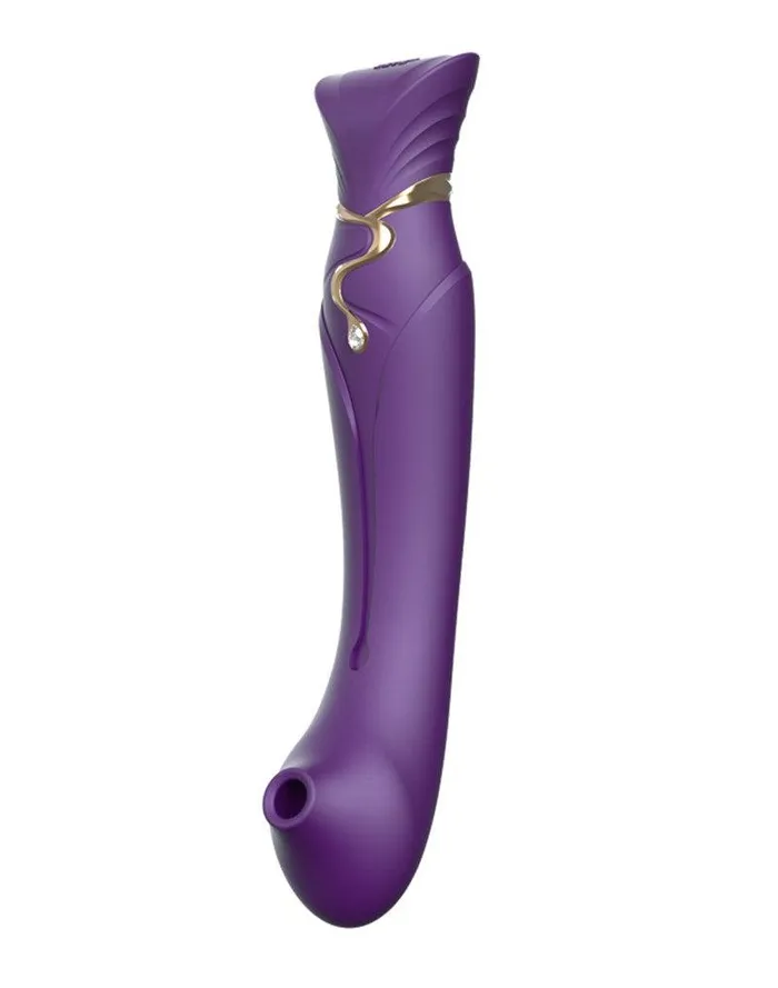 Zalo Zalo - Queen - PulseWave G-spot Vibrator - Amethyst Paars | Vibrators